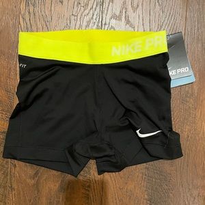 Nike pro spandex shorts